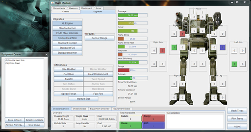 MechWarrior Online - Мехлаб offline: инструкция по использованию